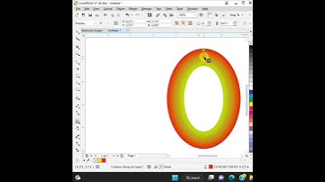 Coral Draw me Circle se Frame kaise bnaye sirf 10 Second me @aisdmfoundation #coral #tally #coraldraw