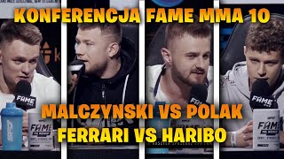 FERRARI VS HARIBO | MALCZYŃSKI VS POLAK | NAJLEPSZE MOMENTY FAME MMA 10