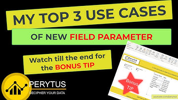 Learn TOP 3 use cases of new FIELD parameter feature introduced in May 2022 Power BI Update