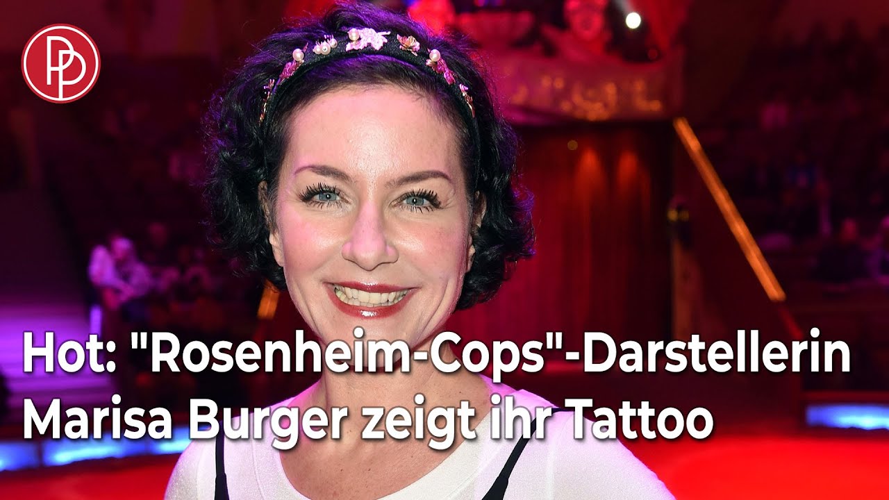 Hot: "Rosenheim-Cops"-Darstellerin Marisa Burger zeigt ihr Tattoo | PROMIPOOL