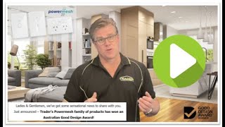 Powermesh Winner of Australian Good Design Award