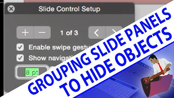 Grouping Slide Panels to Hide Objects | FileMaker | FileMaker Pro Videos