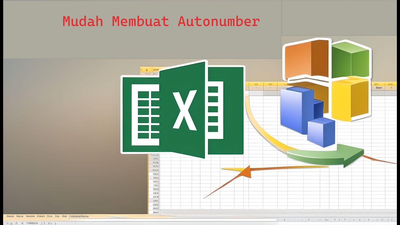Cara Mudah Membuat Autonumber Di Excel - YouTube