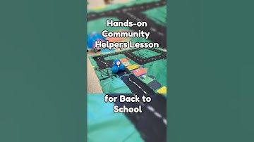 Hands-On Community Helpers Lesson for Back to School using Dash Robot
