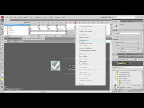 Getting Started with CLIK - 12 of 14 - Skinning Checkboxes