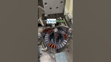 Two Stations EV Hub Motor Automatic BLDC Brushless Outer Stator Coil Flying Fork Winding Machine