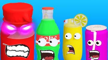 JUICE RUN 🍹🍷🍸  All Level Gameplay Walkthrough (Game Free iOS, Android) Part 1-JR