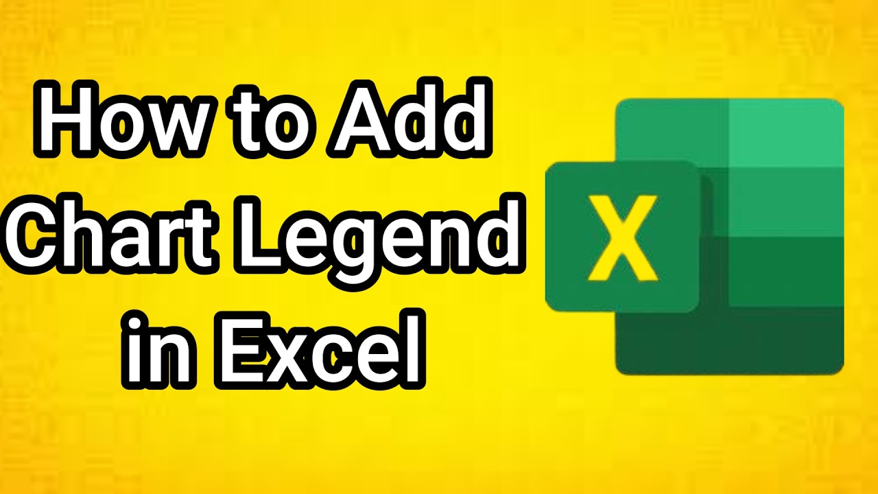 How to Add Chart Legend in Excel - YouTube
