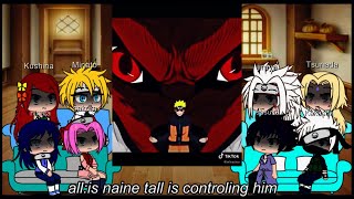 Naruto Family React To Evil Naruto (au) || naruto || #reaction #naruto