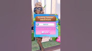 THE MOST UNDERRATED WAY TO EARN SEASHELLS FAST! #roblox #dresstoimpres #dti #shorts