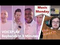 VoicePlay: Boybands in 5 Minutes - REACTION (WHAT??!!)