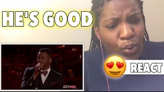 The Voice 2017 Chris Blue - Live Playoffs_ 'Love on the Brain REACTION!!!