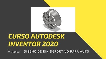 EXPLICACION DE LOS COMANDOS: REVOLUCION, AGUJERO | Rin para auto deportivo Autodesk Inventor 2020