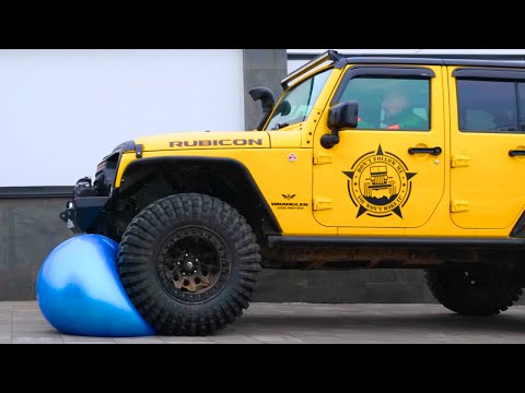 А що буде якщо наїхати на FitBall ????