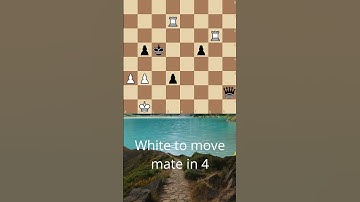 Chess puzzle #46 #chess #chesspuzzle #checkmate #chesstactics #chessboard