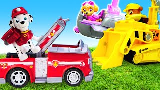Paw Patrol toys &amp; Paw Patrol videos for kids - Paw Patrol Skye, Rubble, Chase and Marshall