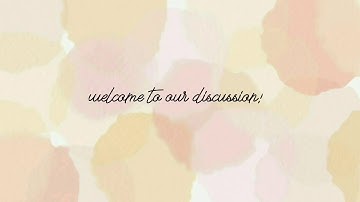 DISCUSSION VLOG #3 - Overall Reflection 📚