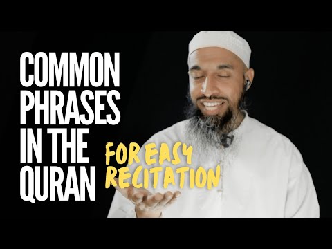 Common Phrases in the Quran to Make Recitation Easy | Surah Bayyinah | 10 Day Quran Challenge Day 3