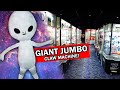 Giant Alien Jumbo Claw Machine Win! - Round 1 Arcade