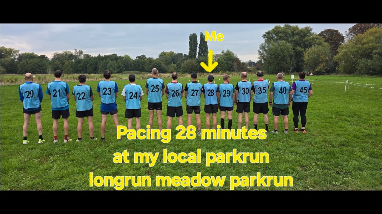volunteering as a pacer at parkrun and supporting 28 minutes, but can i hit the required time???