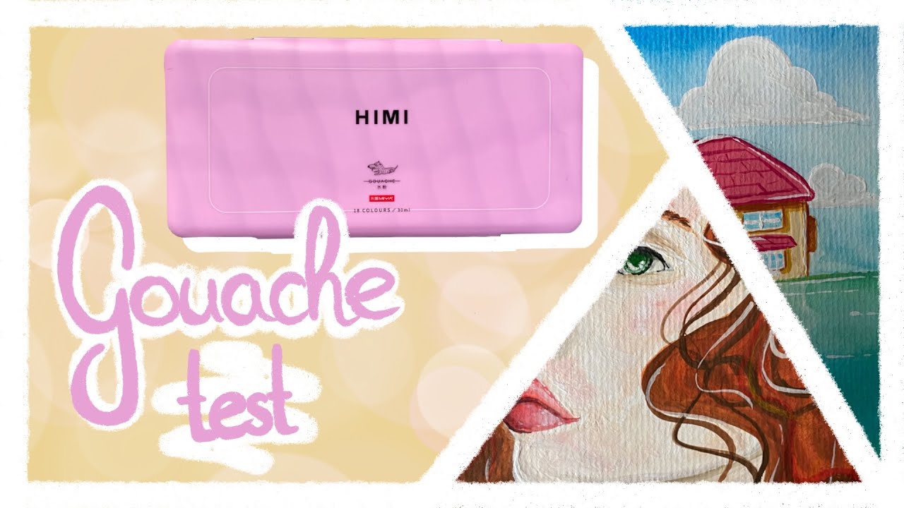 HIMI GOUACHE//Farben im Test