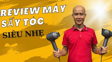 Review máy sấy tóc Ion âm Ulesm siêu nhẹ .sấy siêu khỏe