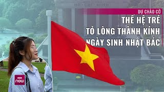 Hình ảnh hàng trăm người dân vào lăng viếng Bác, bày tỏ lòng thành kính với Chủ tịch Hồ Chí Minh