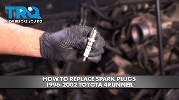 How to Replace Spark Plugs 1996-2002 Toyota 4Runner