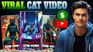 How I Make VIRAL Cat Videos Using Only AI Tools in 2025 (FULL TUTORIAL)
