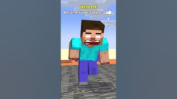 Super Treadmill - Help Herobrine Become Super Speed! #minecraft #shorts #trending