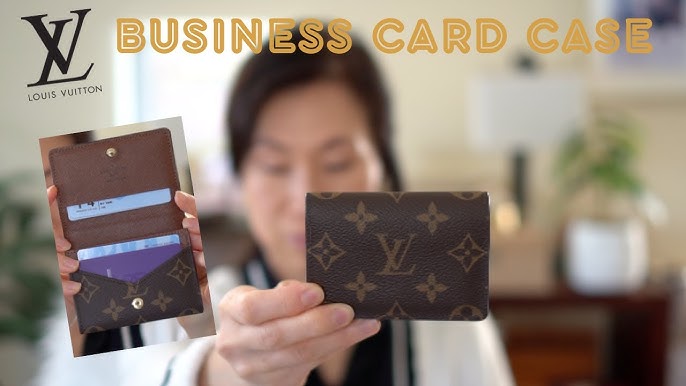 LOUIS VUITTON® Business Card Holder  Business card holders, Card holder  wallet, Card holder