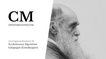 Evolutionary Algorithms (Galapagos) - COmputational DEsign using Grasshopper 5