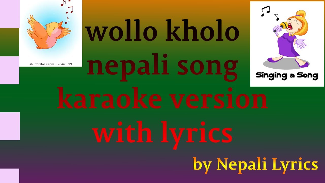          old nepali hit song lyrical karaoke by Nepali Lyrics