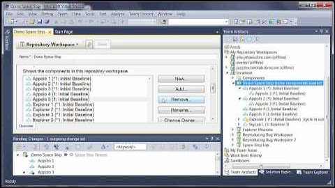 Rational Team Concert for Microsoft Visual Studio Client 6.0.1 - Hierarchical Components