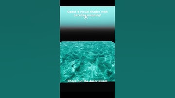 Ice lake parallax mapping #godot