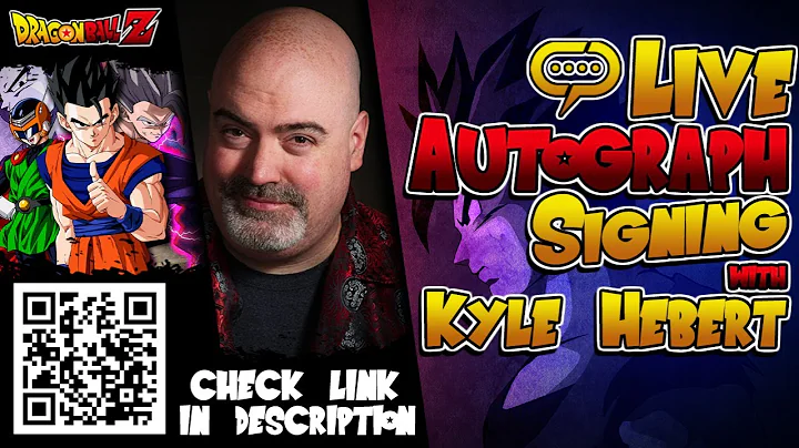 Kyle Hebert - DRAGONBALL Z / Gohan DBZ will be sig...