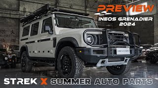 PREVIEW STREK X SUMMER AUTO PARTS  INEOS GRENADIER 2024