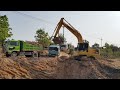 សួស្ដីមេៗឡានដឹកដី ឡានបែន excavator dump truck drivers....