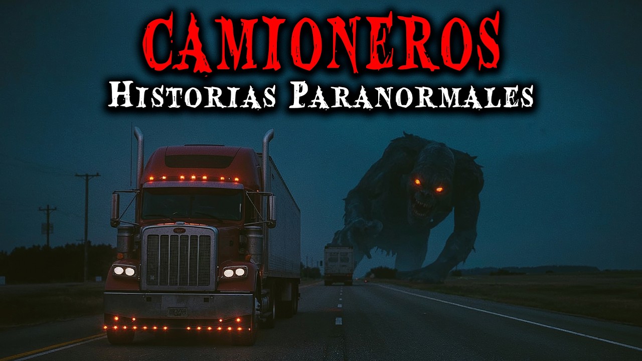 1 Hora de Historias de Terror Paranormales de Camioneros - Relatos de Horror