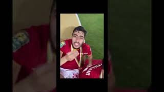 شاهد هزار بين لاعبي الاهلي وأكرم توفيق ?