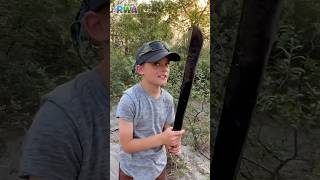 Bushcraft... AND Wild Elephants? Kids camping in Wild Africa