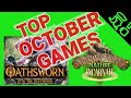 Top Anticipated Crowdfunding Games of October 2022!! Spirit Island, Oathsworn, Wonderland, and More!