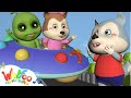 Baby wolfoo expedition with the aliens   nursery rhymes  kids songs  wolfoo family song