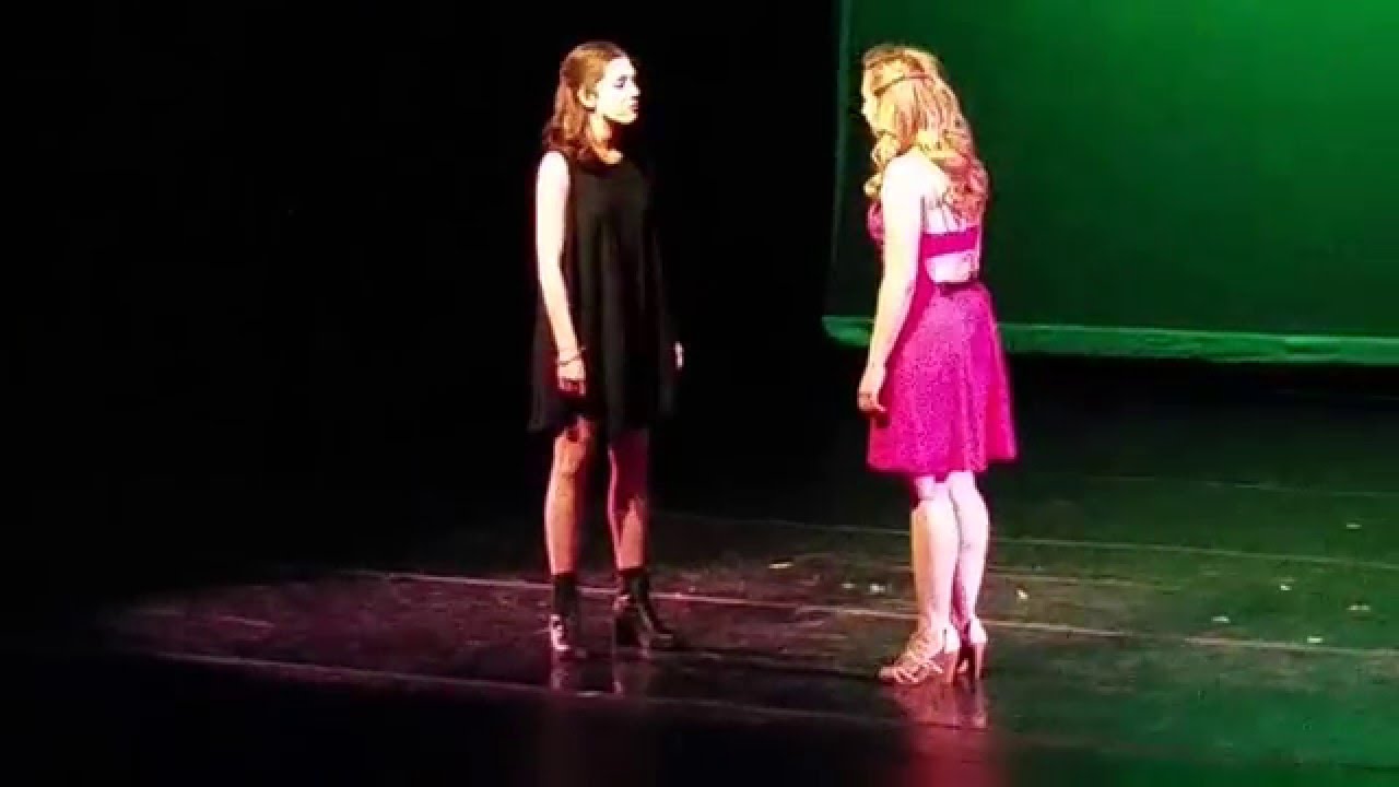 Melissa Geerlof and Gabi Carrubba singing 
