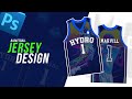 How to Make Jersey Design in Photoshop | Basic Editing Tutorial