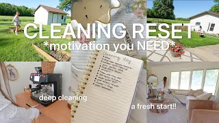 CLEAN & ORGANIZE WITH ME 🧹 whole house cleaning motivation   home reset!