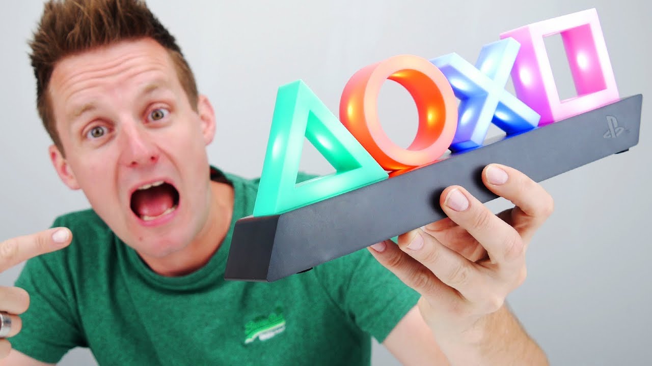 en million Underlegen Kommandør PlayStation Icons Light Unboxing | Paladone TV - YouTube