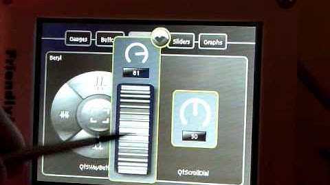 Mini2440 QT Embedded Widgets - "catalog" example