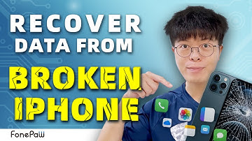 How to Recover Data from Dead/Broken iPhone | iPhone Data Recovery 2 EASY WAYS