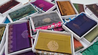 Discount Sale || Contrast Border Soft Silk Sarees With Price || Pattu Sarees Manufacturer Coimbatore screenshot 5